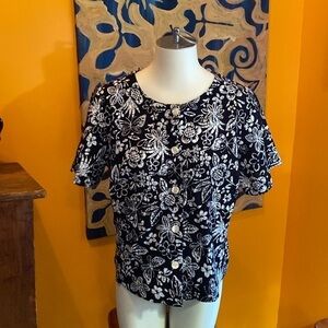 Batik Cotton Blouse by Appleseed’s Petites